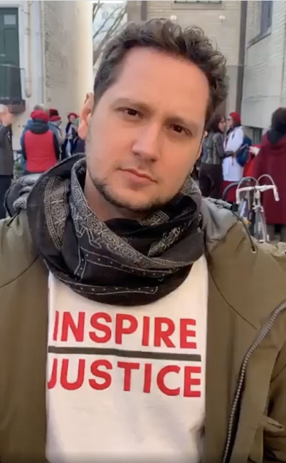 Matt McGorry, Protest